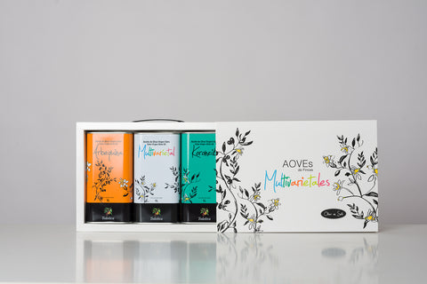 Estuche TODOLIVA con 3 Latas de 1 Litro de Aceites - Todoliva